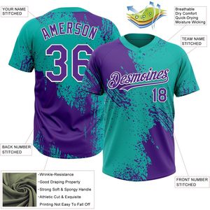 <b>Custom</b> <b>Softball</b> Jerseys Personalized Baseball Shirts Stitched Name Number Logo for Men Women Youth Sports <b>Uniforms</b> Breathable - Product Image 4