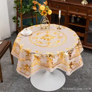Mantel de pvc para mesa de Ramadán, a prueba de aceite, estampado, no tejido, ropa de mesa