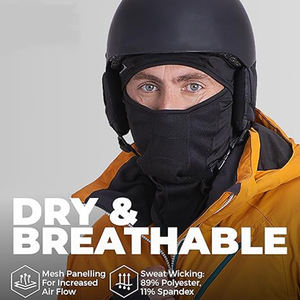 Máscara de Esquí para Hombre y Mujer, Equipo de Protección para Clima Frío, para Snowboard, Skateboarding, Motociclismo, Protección Facial para Esquí - Product Image 5