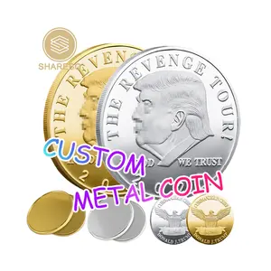 metal crafts donaltrump coin large coins custom challenge coin super quality