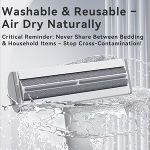 ODM OEM Factory 2 in 1 Extra Sticky Cat Dog Pet Hair Lint Cleaner Remover <b>Roller</b> Removal Tool for <b>Clothes</b> Furniture Carpet Couch - Product Image 4