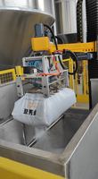 Robot de découpe automatique de sacs, machine de découpe de sacs de granulés PP, brise-sacs de 25 kg, chargeur de silo pour usine de plastique
