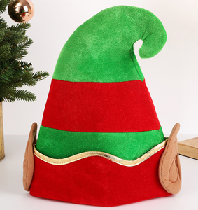 Nuevo Sombrero de Elfo con Campana Curva para Mascotas, Gorro de Navidad Engrosado para Disfraces de Mascotas - Product Image 2