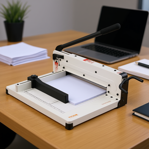 Coupe-papier guillotine industriel Veyor 12 pouces A4, capacité de 400 feuilles, acier massif, coupe-papier manuel, fournitures de bureau - Product Image 2