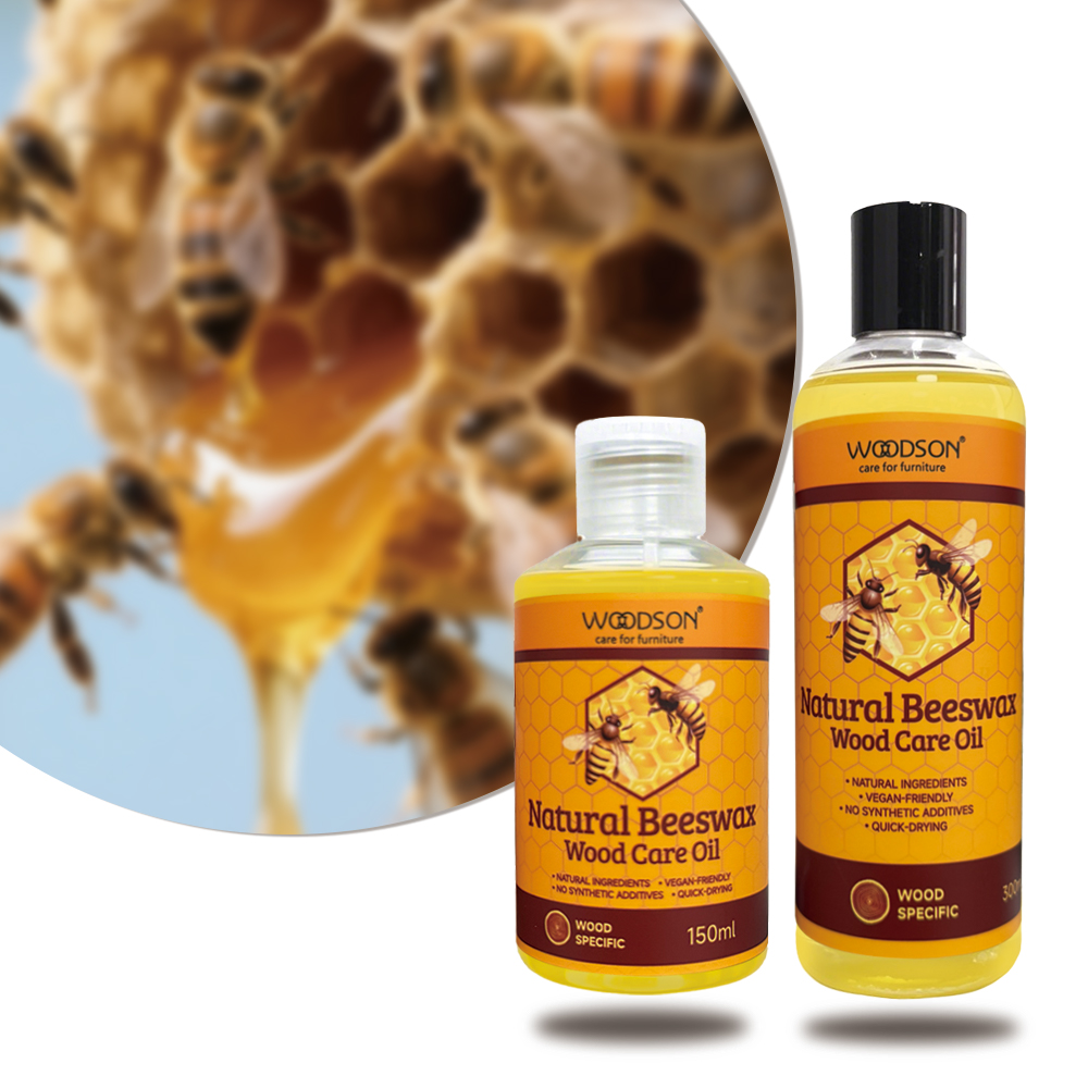 Woodson FC-159 Beeswax Wood Oil - Natural Furniture Polish Conditioner 300ml