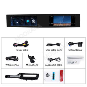 Mookaka Radio de coche de 24,6 pulgadas para BMW 5 Series 2009-2017 cambiado <span class=keywords><strong>a</strong></span> 2024 reproductor Multimedia de DVD para coche navegación GPS estéreo para coche - Product Image 6