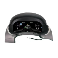 Panel de Instrumentos Digital de 12.3" con Linux para Mitsubishi Pajero 2008-2018, Velocímetro para Tablero de Coche