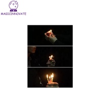 Bougies Magiques pour Gâteau, Réallumage Amusant, Blowing Funny Tricky Birthday Eternal Festivals Party Supplies Joke Birthday Cake Decors