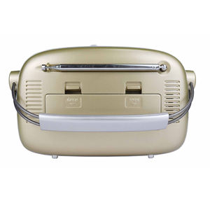 Radio AM FM Portátil Retro Dorada Personalizada, Sintonización Clásica con Puntero, Altavoz Integrado, para Decoración del Hogar y Regalo para Personas Mayores - Product Image 6