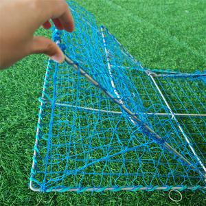 Tùy chỉnh thương mại cua bẫy nồi Net vuông kim loại khung HDPE/PE chất liệu cho tôm hùm cá nuôi trồng thủy sản tôm mồi bẫy - Product Image 6