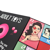 Cajas de juguetes sexys con impresión personalizada de nuevo diseño de embalaje de calendario de adviento de diferentes tamaños