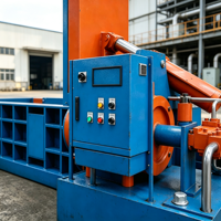 Presse à balles hydraulique automatique de 125 tonnes pour ferraille, acier, cuivre, aluminium, compacteur de déchets métalliques