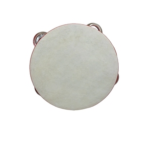Instrumento de Percusión Orff, Pandereta de Piel de Oveja, Accesorio para Actuaciones en Jardín de Niños, Educación Temprana - Product Image 2
