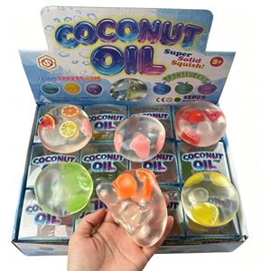 Balle anti-stress moulable en huile de coco, faite à la main, jouet à presser, balle anti-stress de haute qualité en vaseline, colorée, unisexe, à partir de 15 ans - Product Image 4