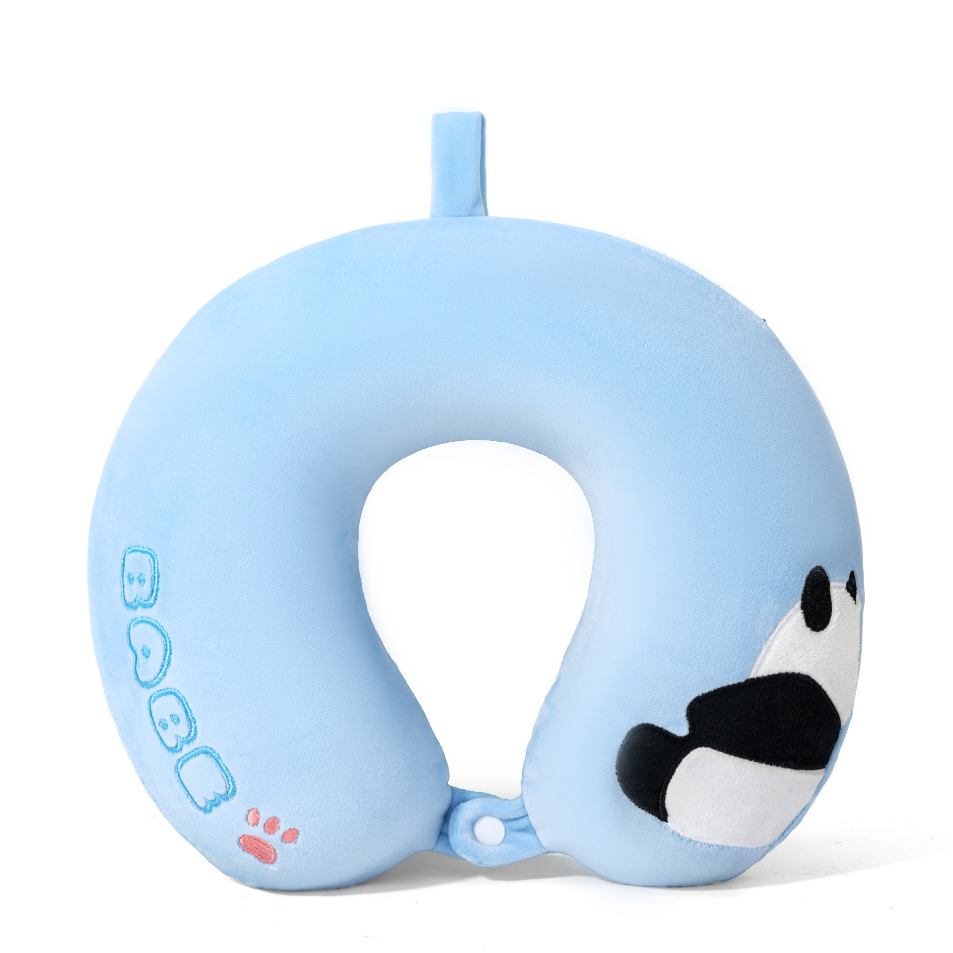 Cartoon memory foam-naughty panda-blue
