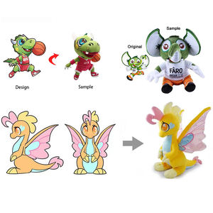 Mainan boneka hewan Teddy Bear kartun kustom karakter mainan mewah mainan anak produsen bantal lembut gantungan kunci hadiah promosi - Product Image 6