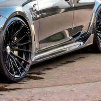 Jantes en alliage d'aluminium forgé concaves profondes JWYC 17-22 pouces, 17-23 pouces, 5x100/114.3/120 6x139.7, finition noire pour Tesla/SU7