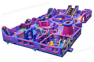 Parcs de jeux gonflables combinés de grande taille, personnalisables, de qualité supérieure, vente directe d'usine pour l'intérieur et l'extérieur - Product Image 6