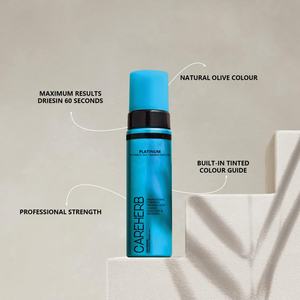 Espuma Autobronceadora Orgánica de Chocolate Claro, Autobronceador sin Sol, Mousse Platino Oscuro - Product Image 2