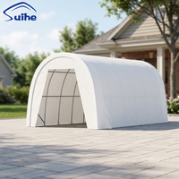 Abri de garage pliable pour voiture à installation instantanée, auvent mobile pour véhicule, abri de stockage