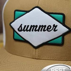 Oem alta calidad logotipos de marca al aire libre gorra de béisbol bordado personalizado de alta calidad 6 paneles de malla sombreros de camionero - Product Image 5