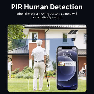 Nueva Cámara Solar 4G con Tarjeta SIM, Visión Nocturna Inalámbrica con Zoom 10X, Audio Bidireccional, IP66 para Exteriores - Product Image 4