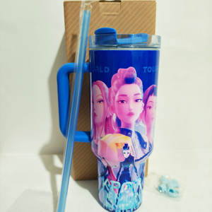 Vaso Térmico de Acero Inoxidable con Estampado de Equipo de Caza de <span class=keywords><strong>Brujas</strong></span> Luminoso, Taza de Café con Pajita, 40 oz, Brilla en la Oscuridad - Product Image 5