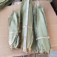 Feuilles de bambou naturelles de qualité alimentaire séchées pour Zongzi, grande taille, feuilles de bambou du Sichuan pour emballages de riz collant professionnels, vente en gros