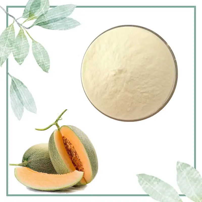 Estratto di cantalupo naturale polvere di cantalupo per uso alimentare/polvere di melone Hami