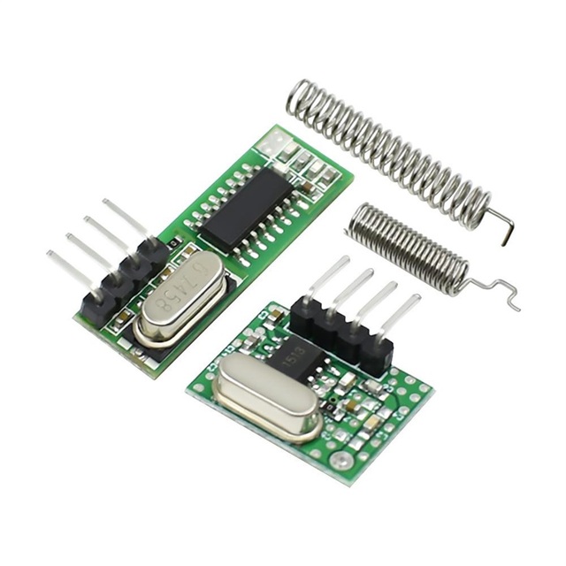 433 Mhz Superheterodyne RF Receiver and Transmitter Module 433Mhz Remote controls Wireless module Diy Kits