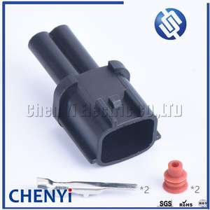 2-Pins Auto Waterdichte Auto Connectoren Hoorn Ballast Plug Mannelijke Of Vrouwelijke 6098-0137 Luidspreker Bedrading Plug - Product Image 5