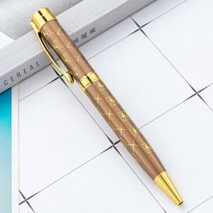 Wholesale 1.0Mm Custom Logo Metal Ballpoint Office Stationery Student Writing Hotel Conference Promotional Business <b>Pens</b> - Product Image 4