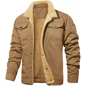 Giacca invernale da uomo usse taglie 100% giacca <span class=keywords><strong>Safari</strong></span> in cotone Chaquetas Para Hombr Street Cowboy <span class=keywords><strong>abbigliamento</strong></span> - Product Image 3