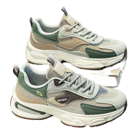 Chaussures de course à lacets pour hommes 2025 – Respirantes, polyvalentes, anti-odeur, résistantes à l'usure, avec semelle intermédiaire en EVA et semelle extérieure en caoutchouc – Idéales pour l'été et le quotidien