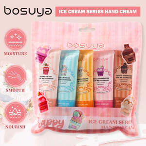 Bosuya 5pcs Perfume Hand <strong>Cream</strong> Set Wholesale Moisturizing Hydrating Anti Dryness Fragrance Travel Mini Lotion Bagged 30g - Product Image 5