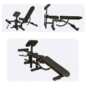 Ensemble <span class=keywords><strong>de</strong></span> bancs <span class=keywords><strong>de</strong></span> <span class=keywords><strong>musculation</strong></span> multifonctions pour l'entraînement d'haltérophilie <span class=keywords><strong>avec</strong></span> prédicateurs <span class=keywords><strong>Curl</strong></span> & <span class=keywords><strong>Leg</strong></span> Extend <span class=keywords><strong>Banc</strong></span> <span class=keywords><strong>de</strong></span> <span class=keywords><strong>musculation</strong></span> compact et réglable pour gymnastique - Product Image 5