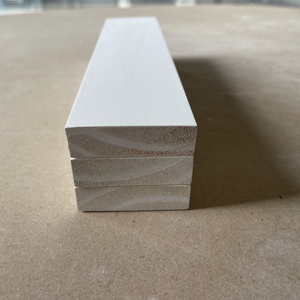Tablero de Madera de Pino S3S S4S Imprimado Blanco, Grado Contratista, Suministro al por Mayor, Material de Acabado Interior Residencial y Comercial - Product Image 1