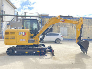 Excavatrice hydraulique Caterpillar 305.5E2 d'origine, modèle 2024, moteur robuste, mini-excavatrice sur chenilles de taille moyenne, d'occasion, excellent état - Product Image 2