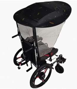 Approvisionnement direct en fauteuil roulant Imperméable Polyester Handicapé Imperméable Réfléchissant Épaissi Personnes Âgées Scooter Imperméable - Product Image 1