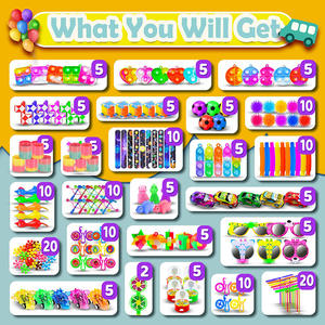 Set di 1300 Giocattoli Antistress Sensoriali per Bambini, Confezione Regalo di Natale - Product Image 3