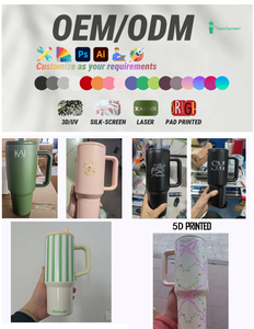 Tùy Chỉnh Thiết Kế 30Oz Đôi Tường Chân Không Cách Nhiệt Chai Nước Phim Hoạt Hình Khâu 40 Oz Du Lịch <span class=keywords><strong>Mug</strong></span> Cho Cắm Trại Người Lớn Sippy Cà Phê - Product Image 2