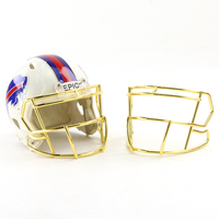 Mini masque de casque de football en acier au carbone, petit masque de protection pour collectionneur, mini masques de football