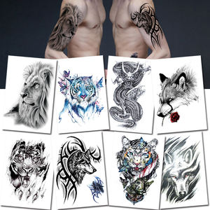 <span class=keywords><strong>Tatuaje</strong></span> Temporal No Tóxico <span class=keywords><strong>para</strong></span> <span class=keywords><strong>Hombre</strong></span>, Nuevo Estilo <span class=keywords><strong>para</strong></span> Decoración <span class=keywords><strong>de</strong></span> Piernas, Hombros, Brazos y Cuerpo - Product Image 6