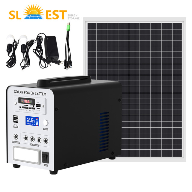 Portable Charging Household Solar Generator Energy Solar Storage  Power Station Outdoor Camping Generator