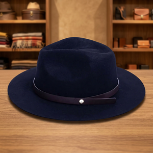 Sombreros de Vaquero Personalizados de Cuero Genuino a la Moda, de Primera Calidad, Unisex, para Adultos, Casuales, para las 4 Estaciones, Viajes, Playa, Ciclismo, Camping - Product Image 1