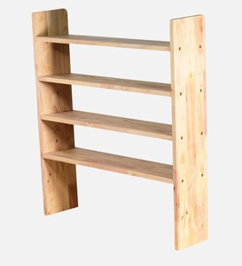 ตู้รองเท้าไม้แข็งแบบพกพาสำหรับโรงแรมชั้นวางรองเท้าแบบเปิดตามธรรมชาติทางเข้าห้างสรรพสินค้าพื้นที่รับประทานอาหารหอพักห้องนั่งเล่น/ห้องรับประทานอาหาร - Product Image 3