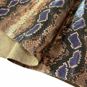 Özel yılan desen biyobozunur jüt kumaş el sanatları ve perdeler için tatil süslemeleri ve çanta için baskılı - Product Image 3