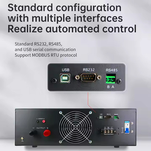 Fuente de Alimentación Conmutada Programable TTLTES 3U de Alta Precisión, 220V 1A, Estilo Gabinete Negro para la Industria, 50Hz - Product Image 5