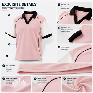Camiseta Deportiva Polo Personalizada al por Mayor para Hombre, Manga Raglán, <span class=keywords><strong>Jersey</strong></span> de Fútbol, Tejido Transpirable de Secado Rápido con <span class=keywords><strong>Cuello</strong></span> en Contraste, OEM ODM - Product Image 3