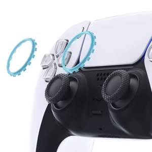 Anneaux d'aide à la visée antichoc Anneau de positionnement Anneau d'accent pour accessoires de contrôleur <span class=keywords><strong>PS5</strong></span> Playstation 5 - Product Image 3